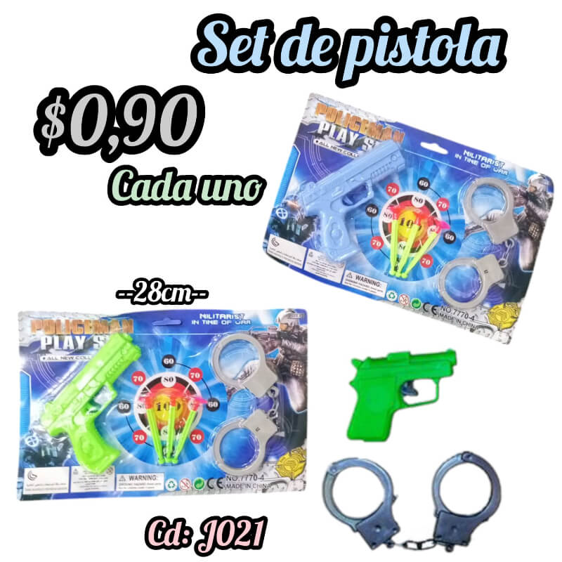 SET DE PISTOLA