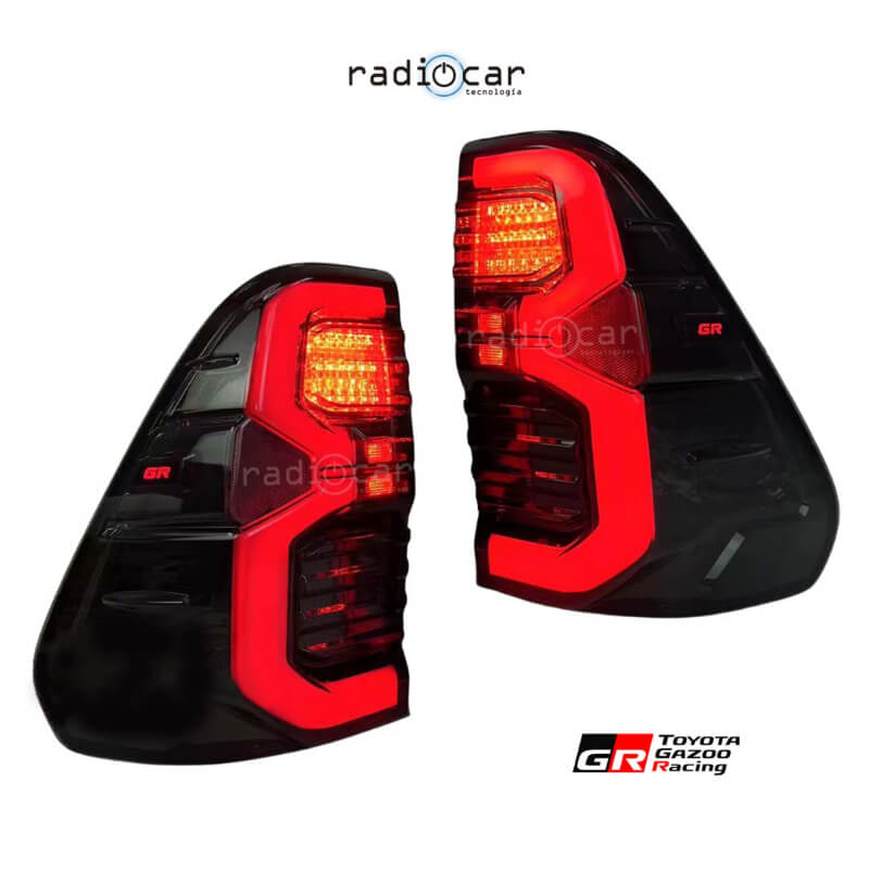 Faros Led Posterior Toyota Hilux versión GR