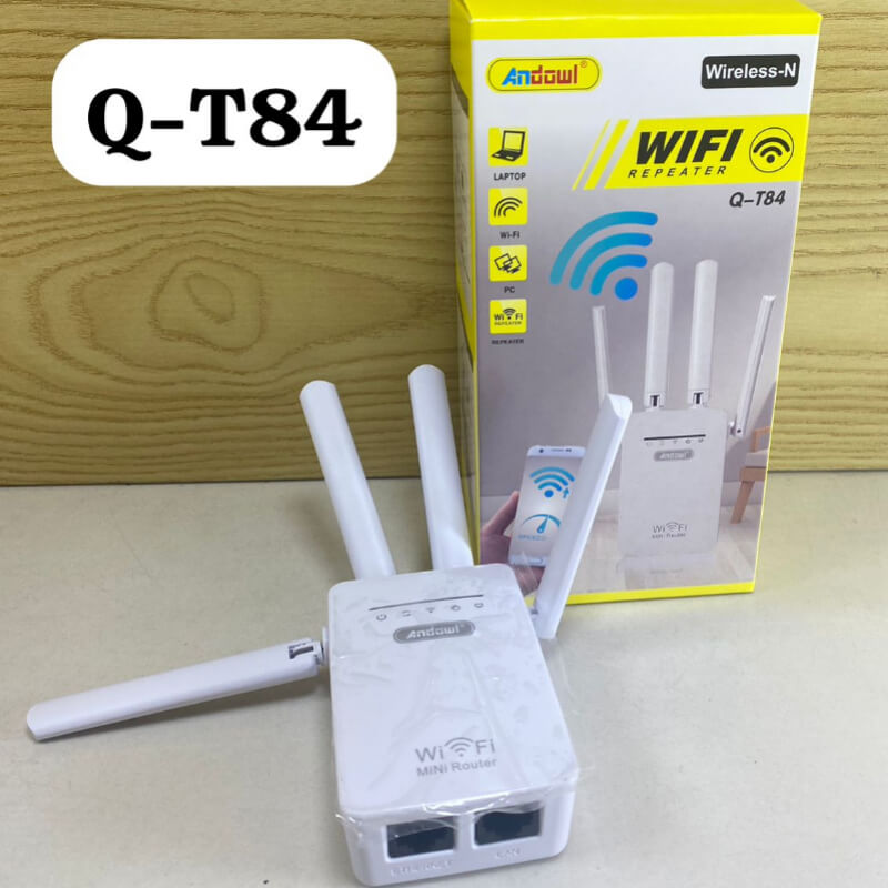 Repetidor wifi 4 antenas