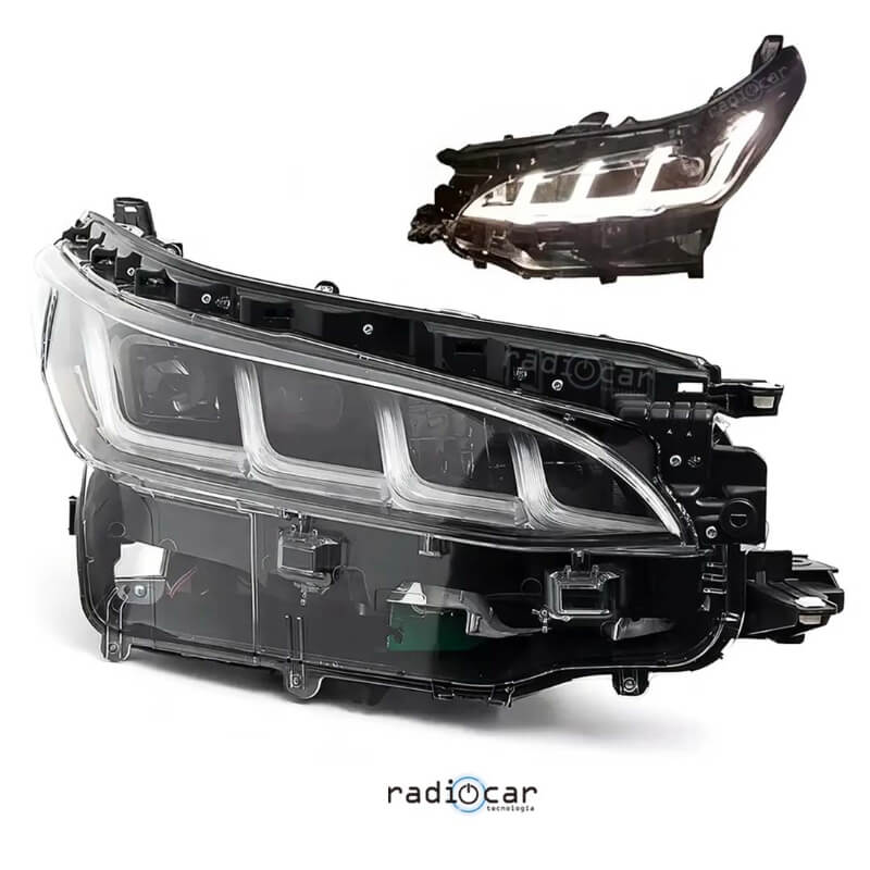 Faro delantero Luces LED para Toyota Fortuner 2022+ Faros Principal LED
