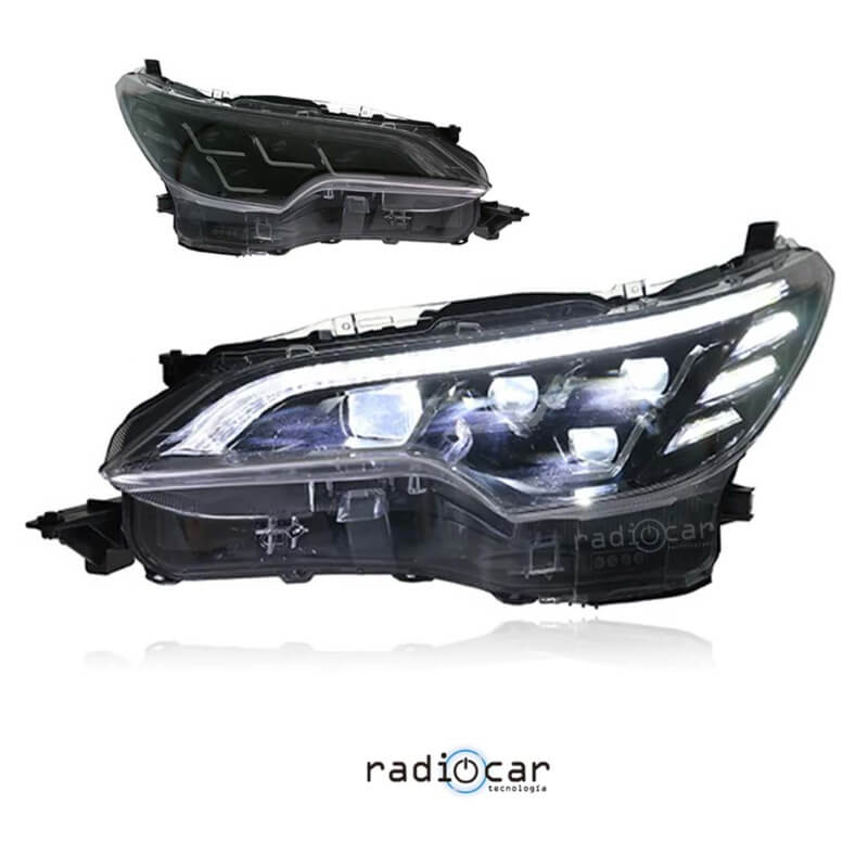 Faro delantero Luces LED para Toyota Fortune 2016+ Faros Principal LED