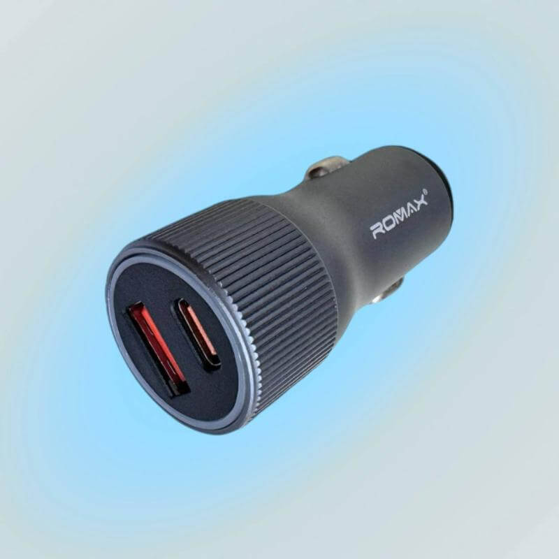 CARGADOR DE AUTO DE ROMAX PREMIUM