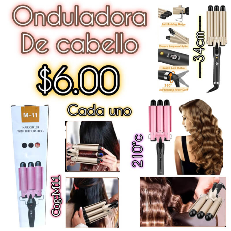 ONDULADORA DE CABELLO
