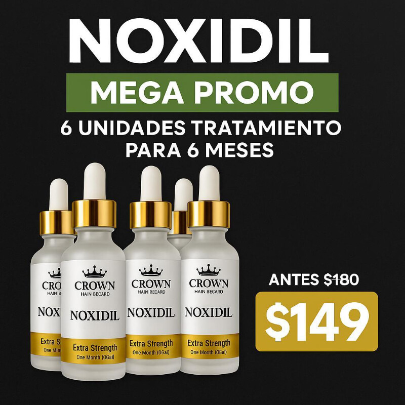 MEGA PROMO 6 meses Tratamiento Completo - 6 unidades al 12%