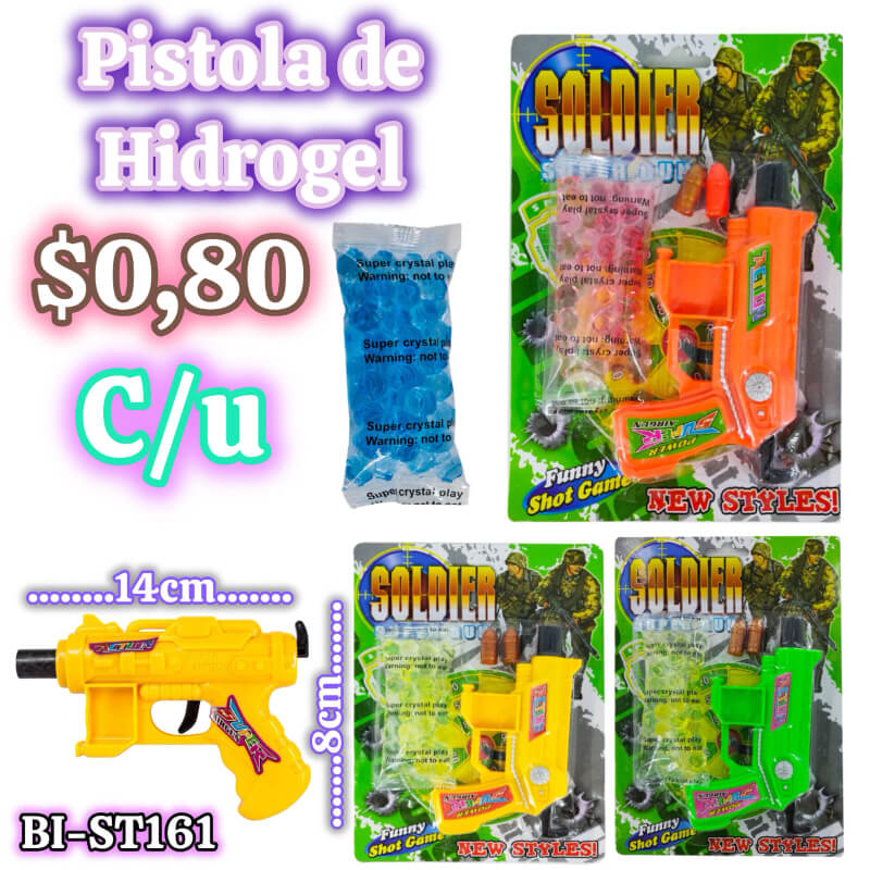 PISTOLA DE HIDROGEL