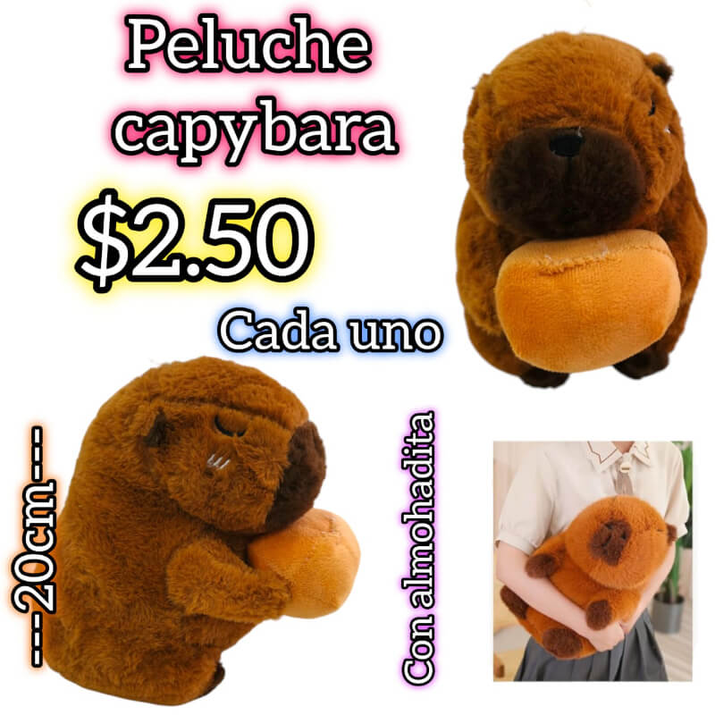 PELUCHE CAPYBARA