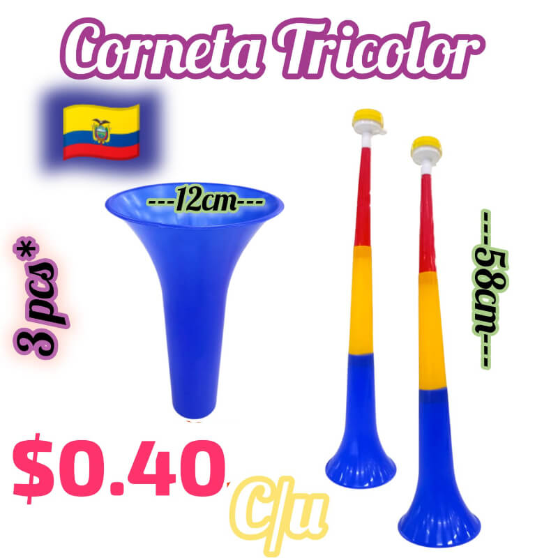 CORNETA TRICOLOR