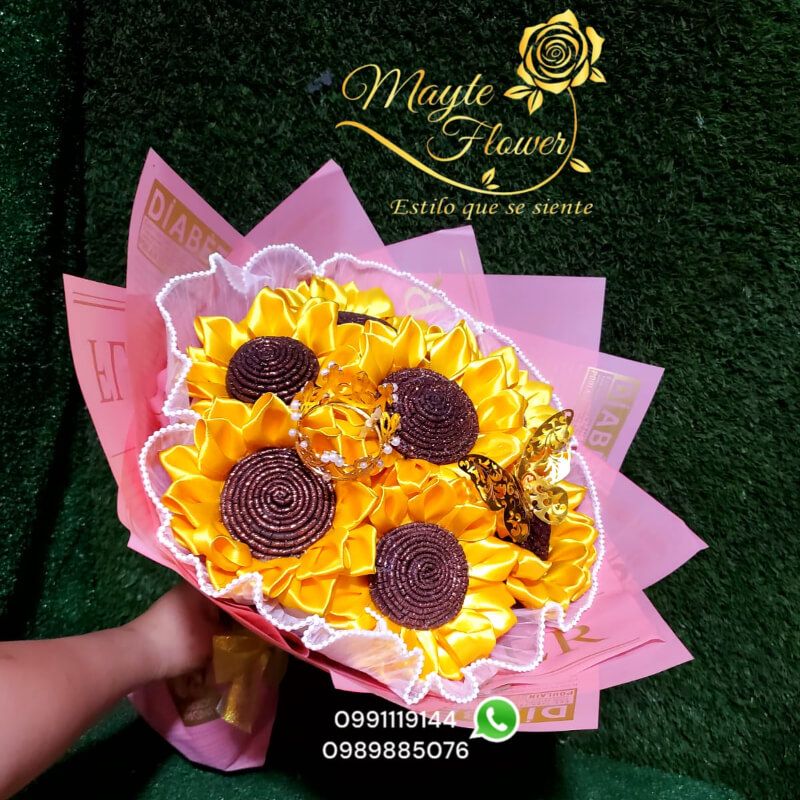 Eterno Girasoles Mediano
