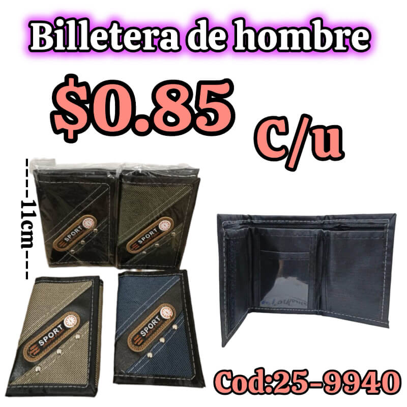 BILLETERA DE HOMBRE