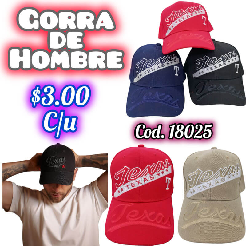 GORRA DE HOMBRE
