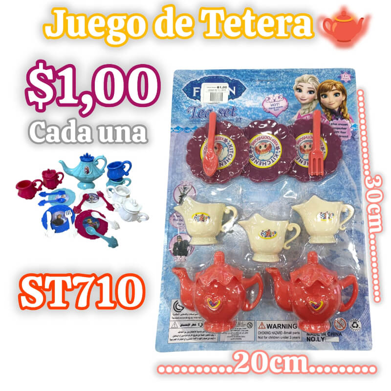 JUEGO DE TETERA