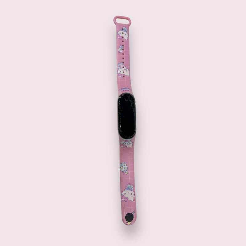 Reloj Hello Kitty Blanco y Rosa - ¡Para Niñas Coquetas!