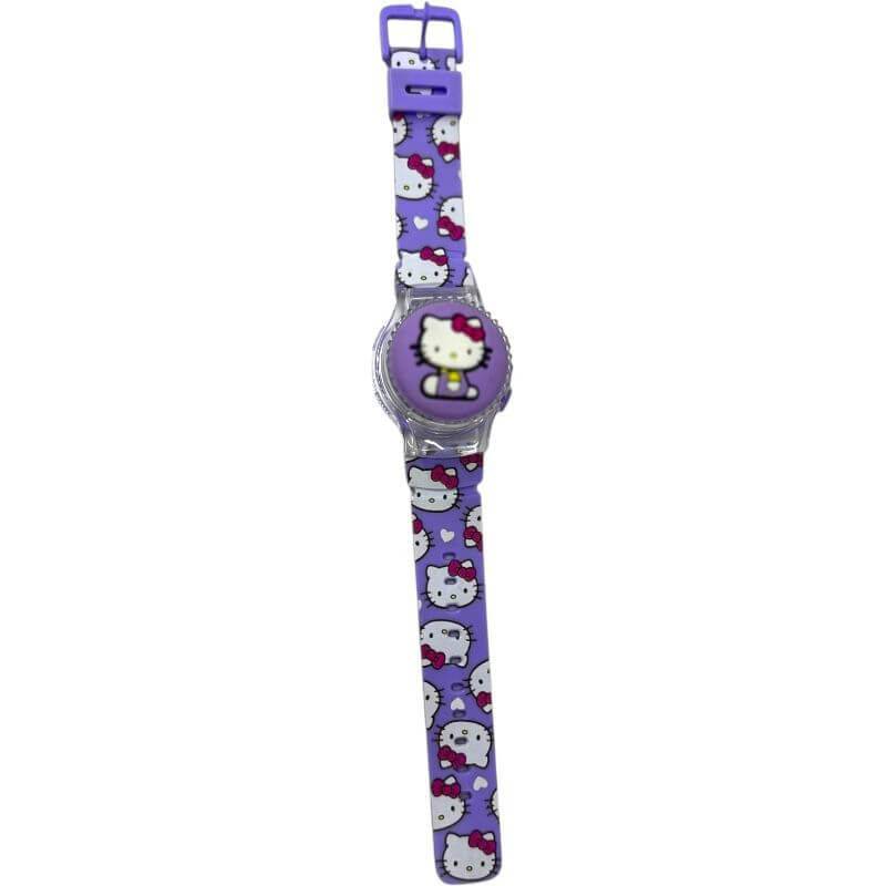 Reloj Pulsera Hello Kitty Violeta - ¡Edición Limitada!