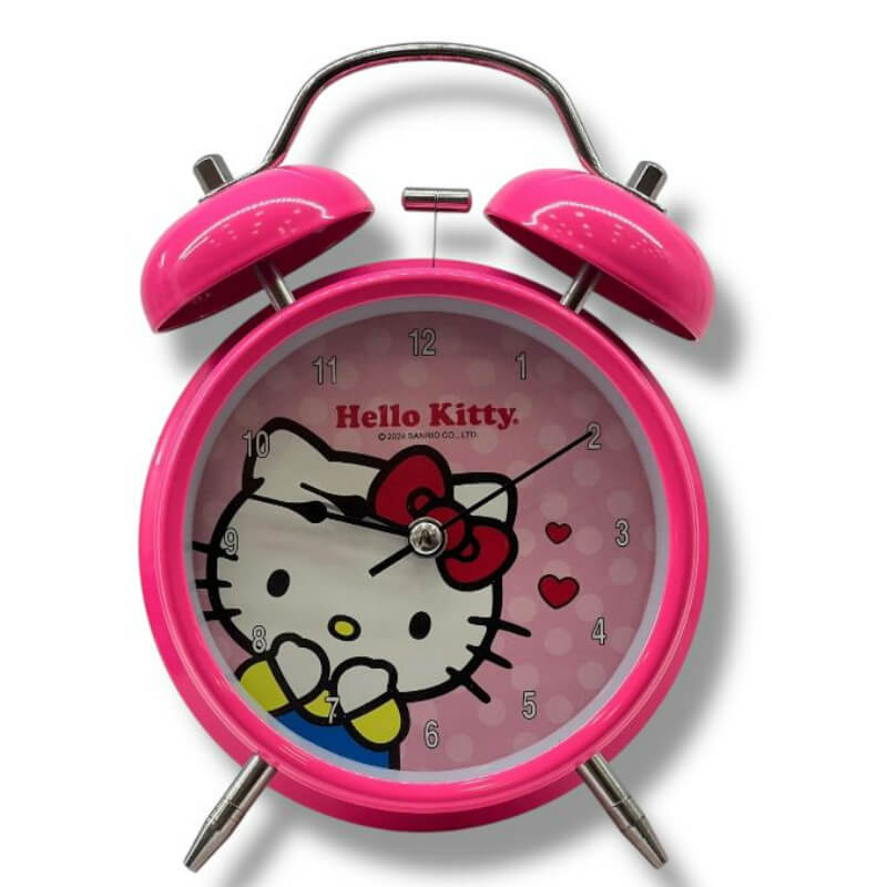 RELOJ/DESPERTADO KT668 HELLO KITTY 17CM