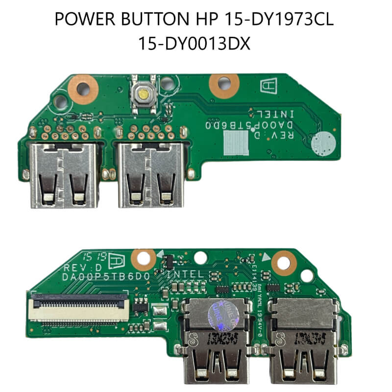 Power Button HP 15-DY1973CL 15-DY0013DX.