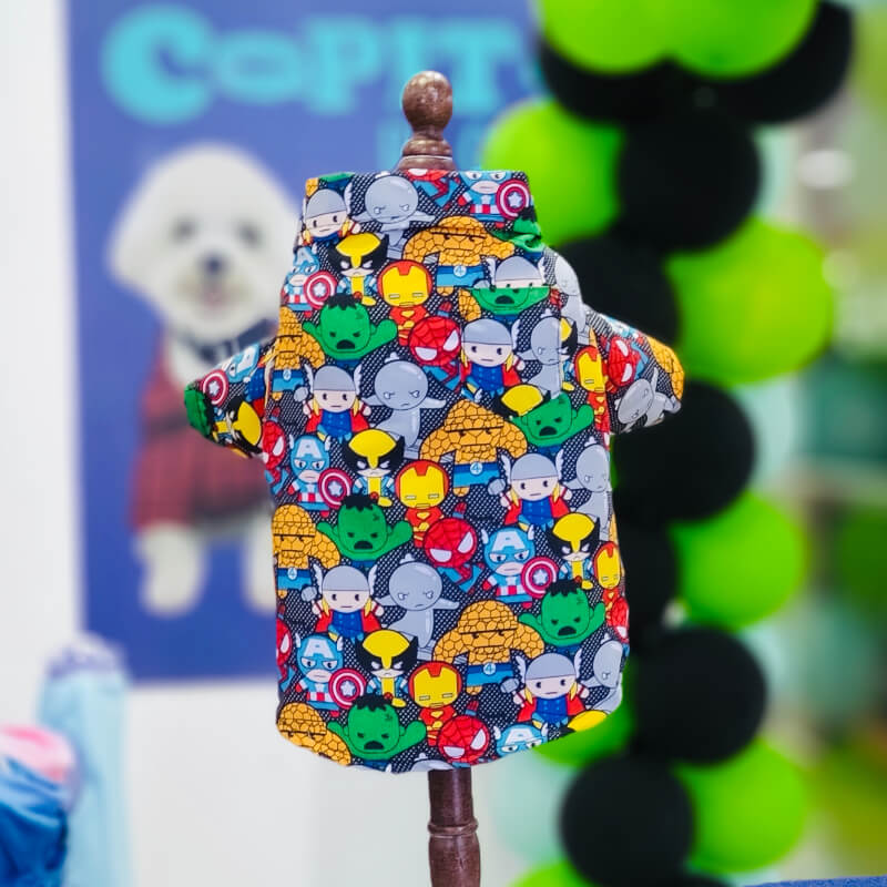 CAMISA MARVEL XXXS/XXS