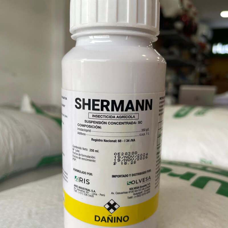Sherman 250cc, Insecticida, Imidacloprid