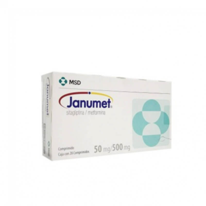 JANUMET 50/500 MG TABLETAS X 28