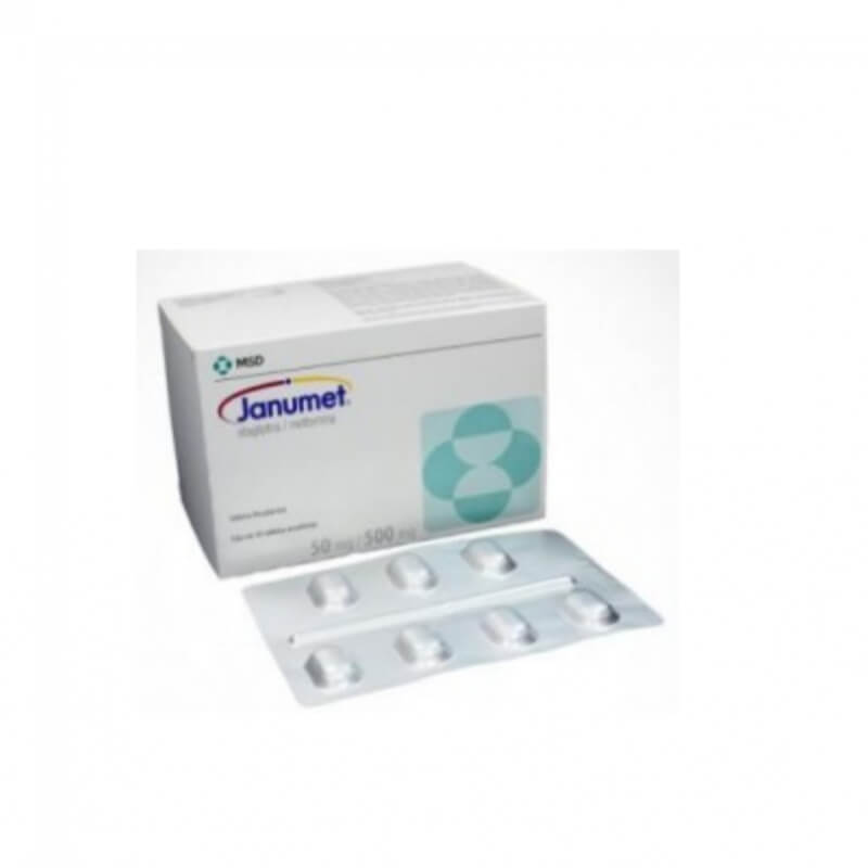 JANUMET 50/500 MG TABLETAS X 56