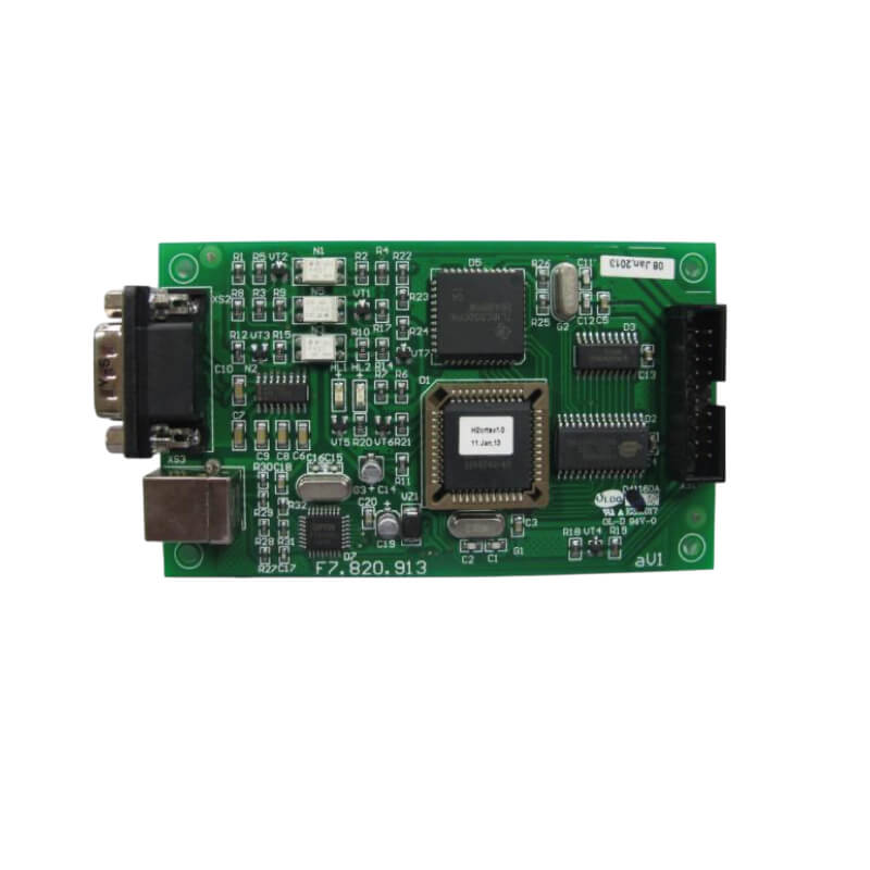MODULO COMUNICADOR RS-232 / USB, PERMITE PROGRAMACIÓN DE CENTRAL GST