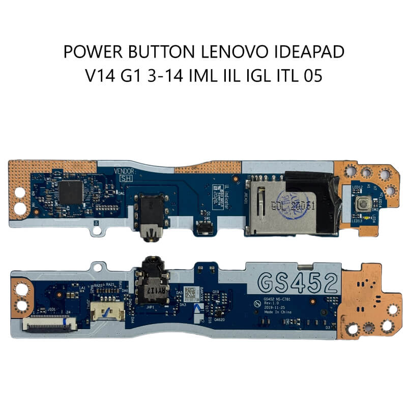 POWER BUTTON Lenovo ldeapad V14 G1 3-14 IML IIL IGL ITL 05