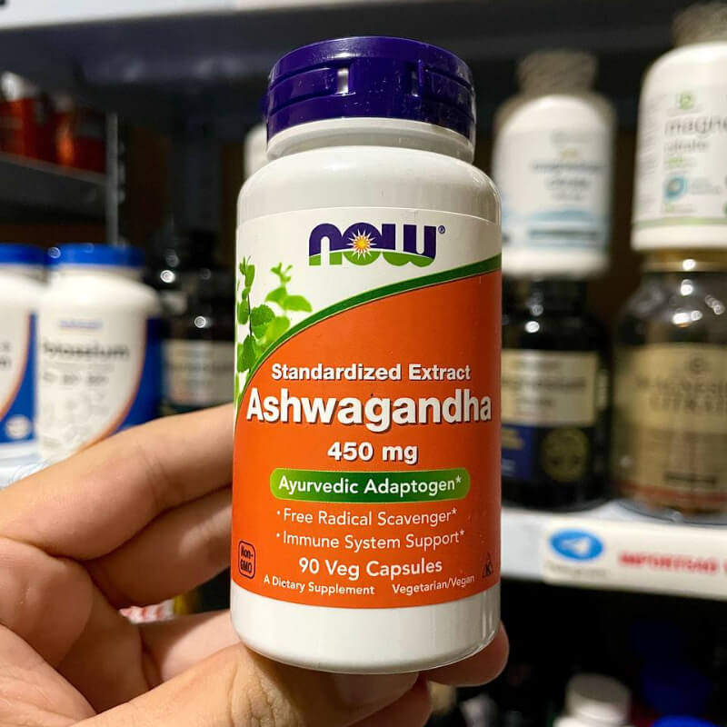 ASHWAGANDHA 600 MG NOW