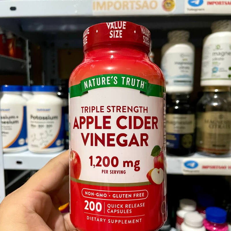 VINAGRE DE MANZANA NATURES TRUTH