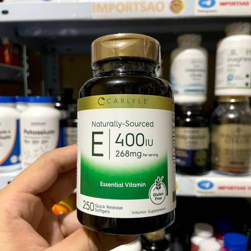 VITAMINA E 400IU NATURAL