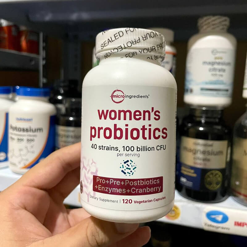 PROBIOTICOS PARA MUJERES MICROINGREDIENTS