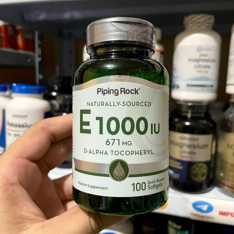 VITAMINA E 1000 IU NATURAL