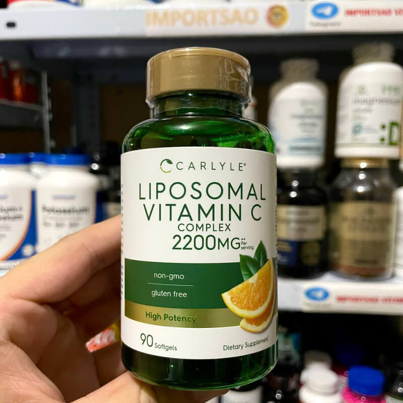 VITAMINA C CARLYLE 2200 MG LIPOSOMAL