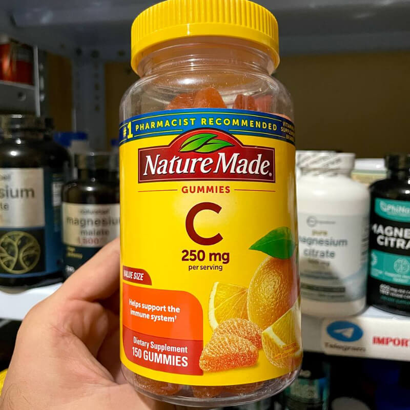 VITAMINA C 250MG NATURE MADE