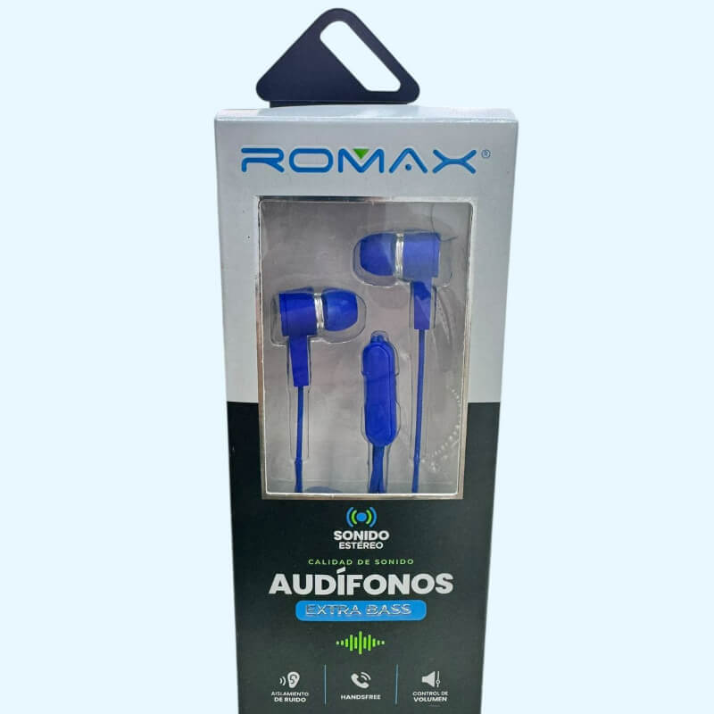 Audífonos Chupón Manos Libres Romax