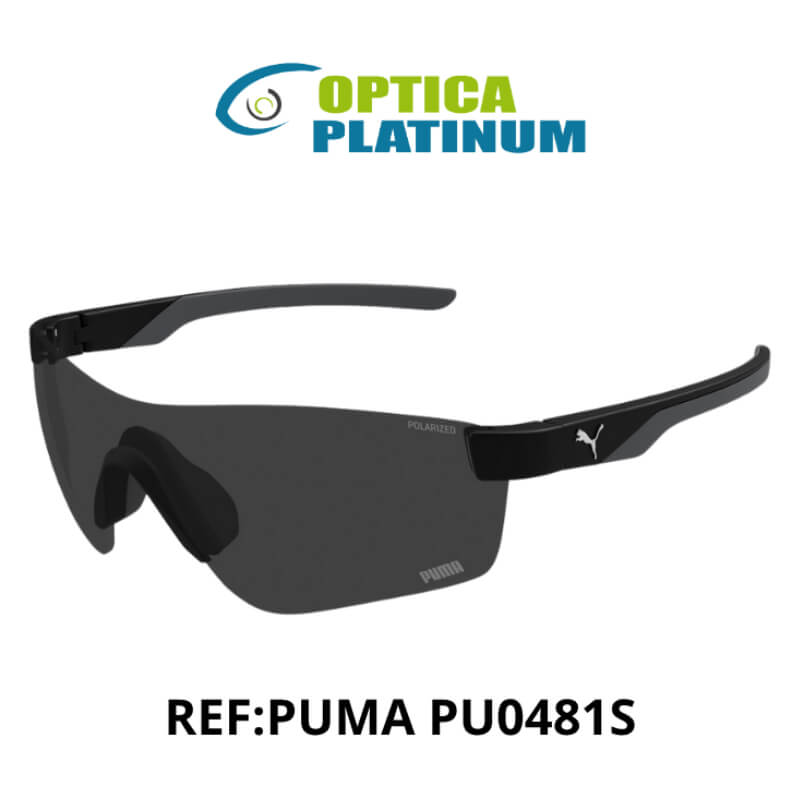 Gafas de Sol PUMA PU0481S 002: Rendimiento y Estilo en un Diseño Rectangular