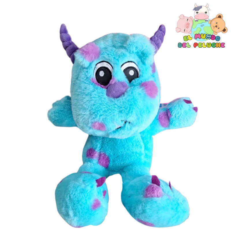 Peluche Zully Bebé | Azul y Morado | 20x50 cm | El Mundo del Peluche