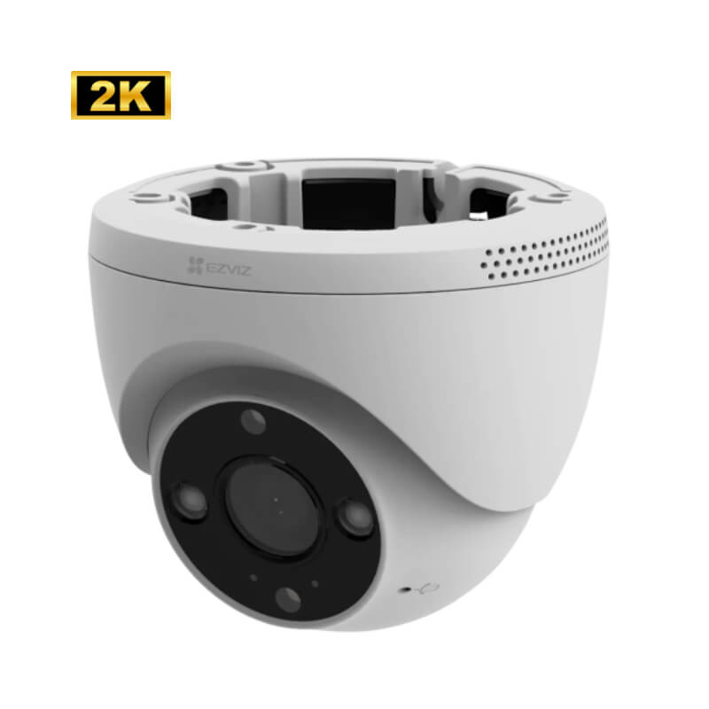 H4 CAMARA DOMO FIJA EZVIZ 3MP LENTE 2,8MM COLOR, AUDIO DOBLE VIA