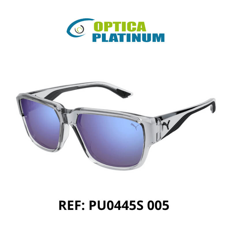 Gafas de Sol Puma PU0445S 005 – Estilo Deportivo con Toque Vanguardista