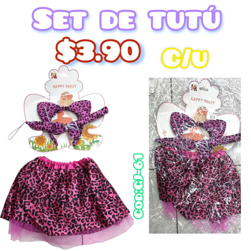 SET DE TUTÚ