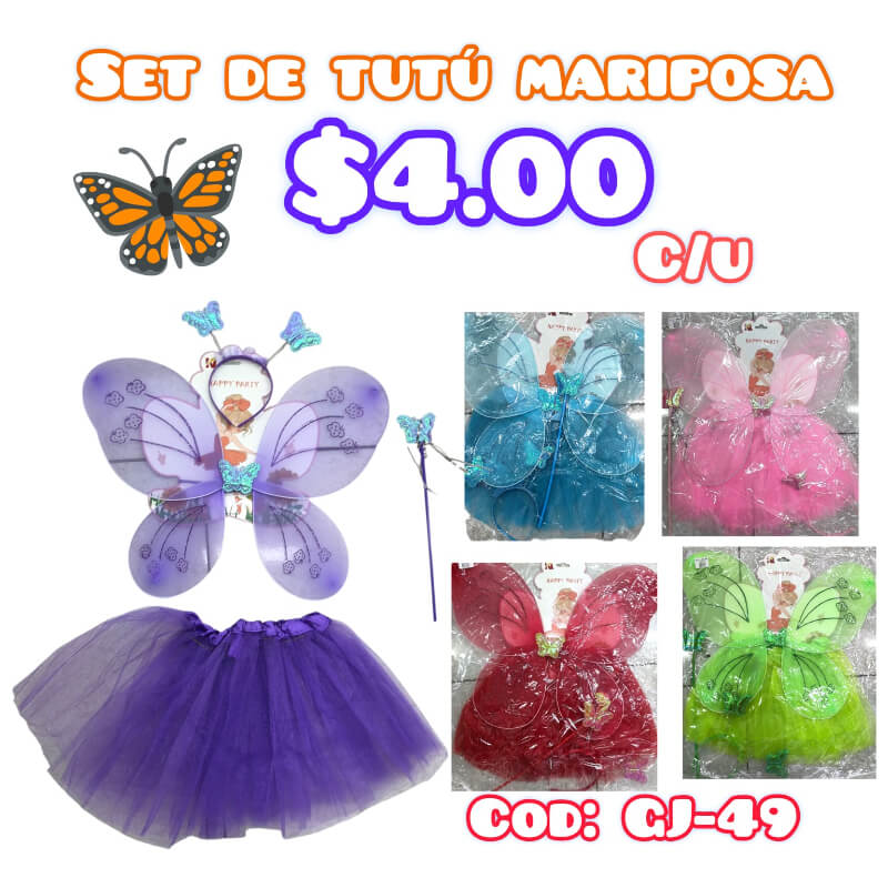 SET DE TUTÚ