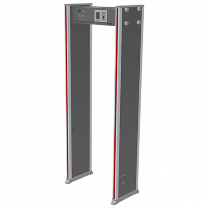Detector de Metales en Arco ZKTeco ZK-D2180 con 256 niveles de sensibilidad para control de acceso profesional