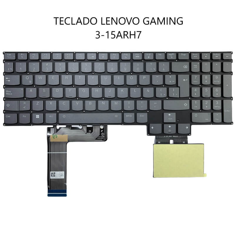 TECLADO LENOVO GAMING 3-15ARH7