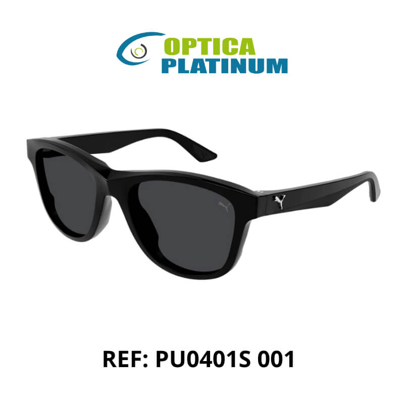 Gafa de sol Puma PU0401S 001 Estilo, resistencia y actitud deportiva en un solo diseño.