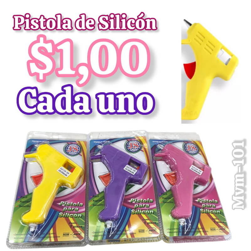 PISTOLA DE SILICÓN