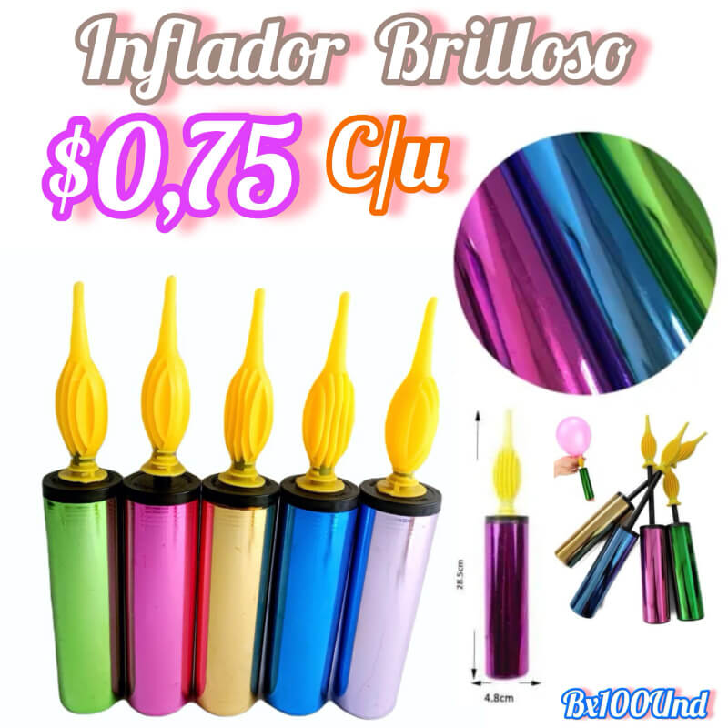 INFLADOR MANUAL BRILLOSO