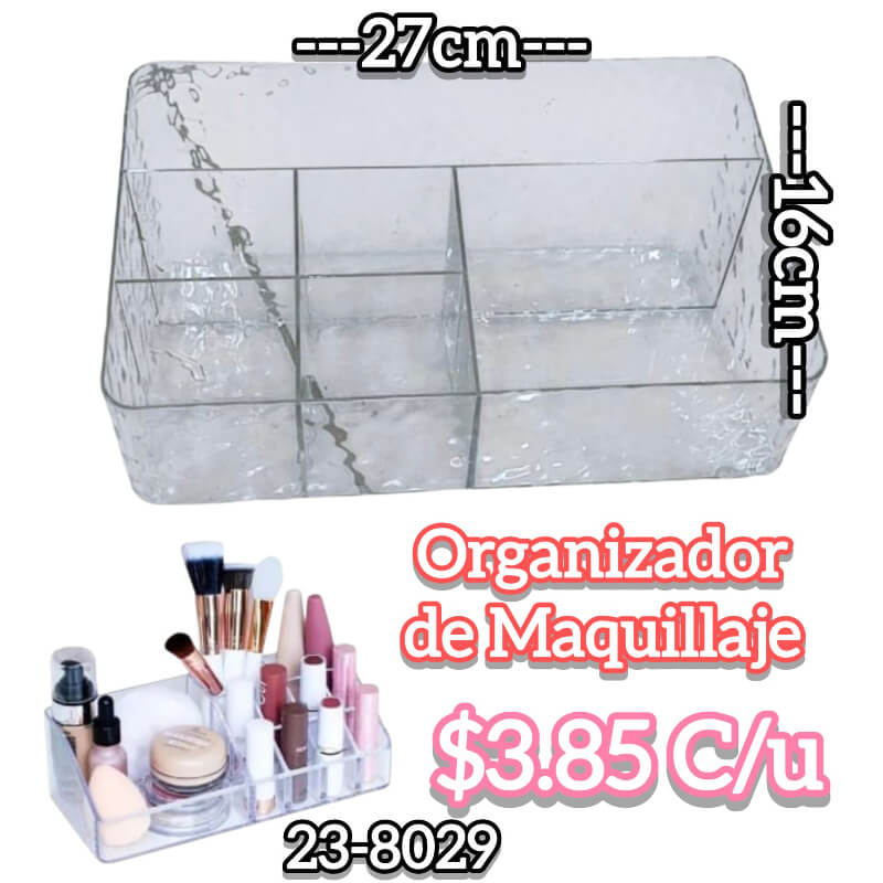 ORGANIZADOR DE MAQUILLAJE