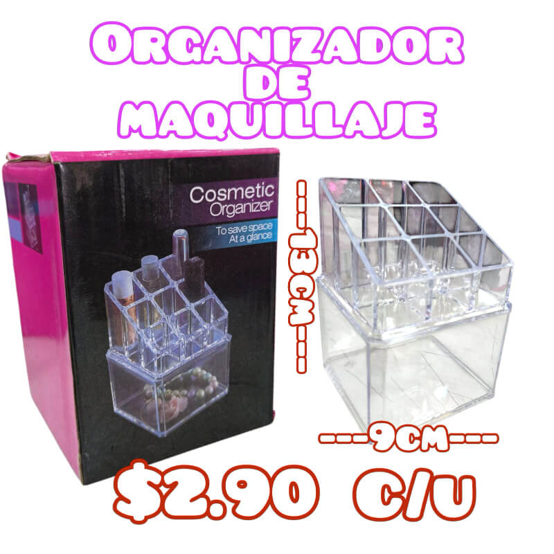 ORGANIZADOR DE MAQUILLAJE