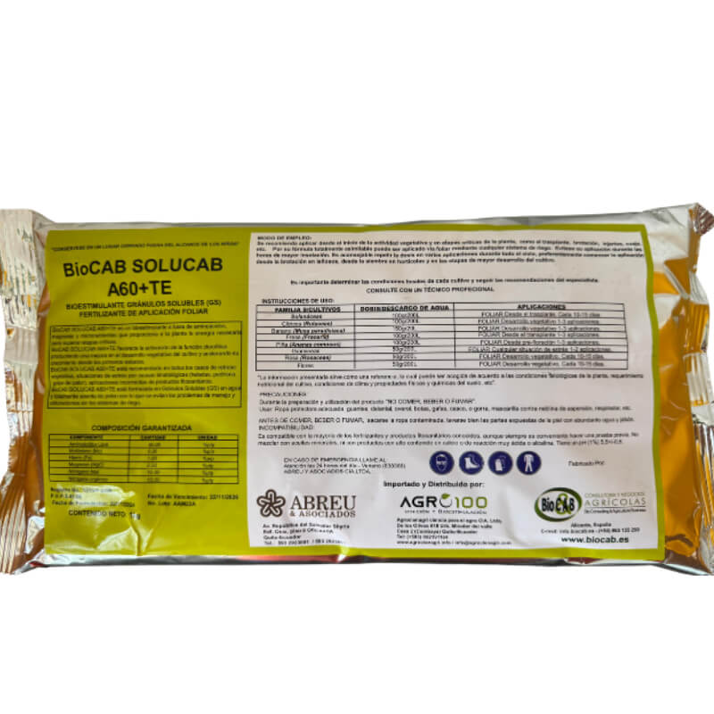 SOLUCAB A60+TE: Energía para tu cultivo
