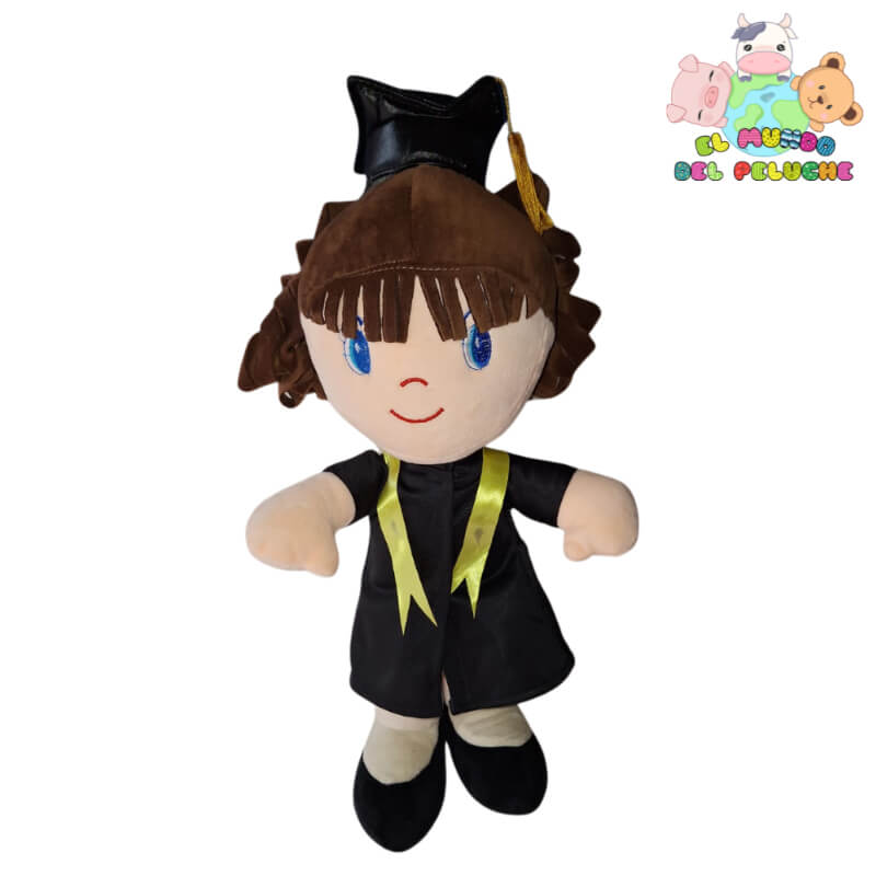 Peluche Graduación Niño o Niña | Niños Graduados #1 | 35x15 cm | El Mundo del Peluche
