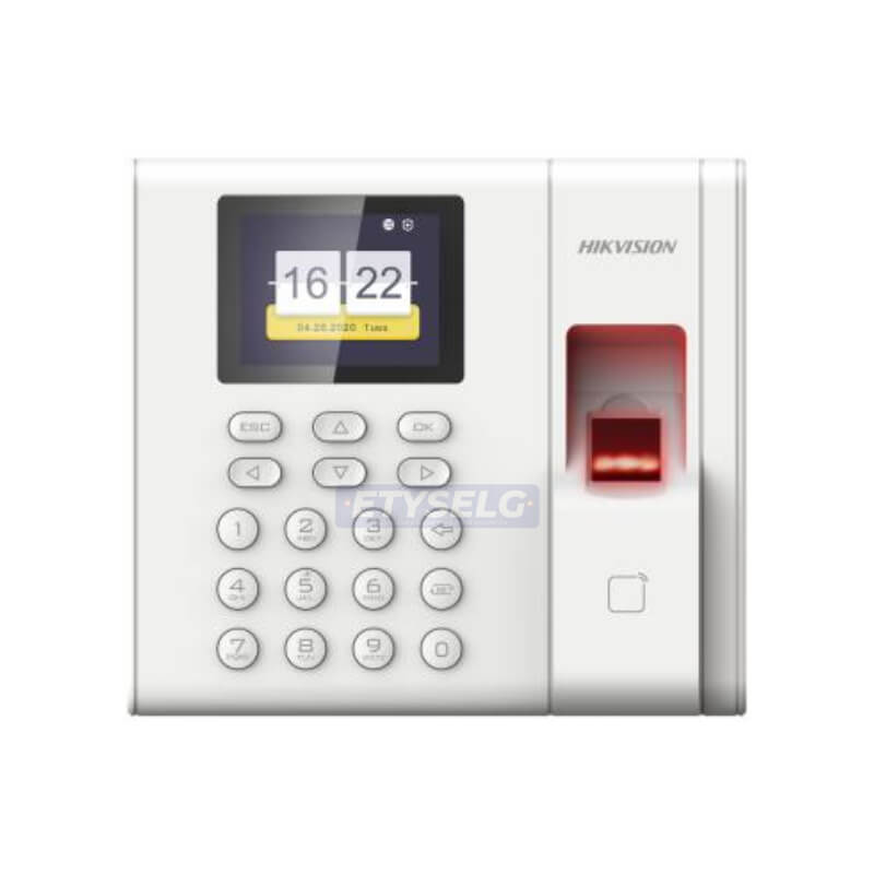 Control de Tiempo y Asistencia Con Pantalla LCD Tcp/Ip Hikvision