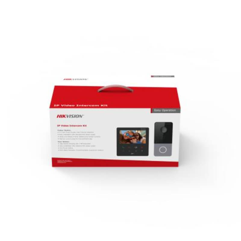 Kit de videoportero ip 2mp + monitor 4.3”